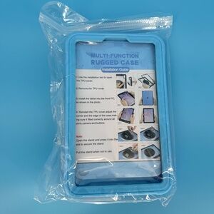 Rugged Case Samsung Galaxy Tab A9 8.7" SM-X110 X115 Shockproof Stand Blue Cover